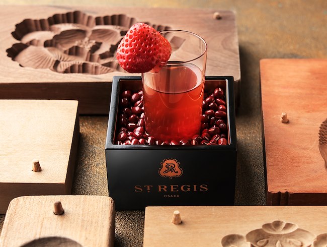 たねや ストロベリー・ティーセレモニー アフタヌーンティー　ウェルカムドリンク